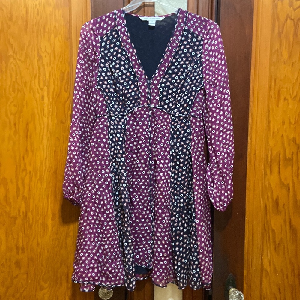 Diane von Furstenberg silk chiffon dress